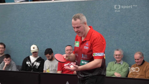 Extraliga stolního tenisu - SF SKK El Niňo Praha - HB Ostrov Havlíčkův Brod