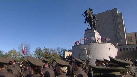 Pietní akt k výročí vzniku Československé republiky - Pietní akt u příležitosti oslav 101. výročí vzniku samostatného československého státu