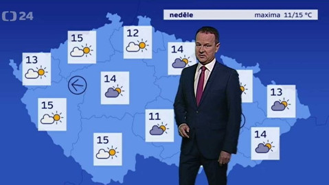 Předpověď počasí - 29. dubna 2017 17:55