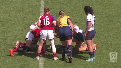 ME Championship ragby 7s žen 2024 - Španělsko - Česko