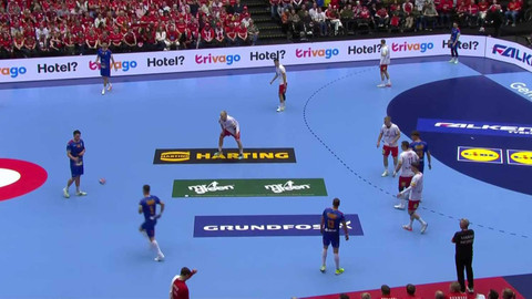 ME v házené mužů 2026 - Rumunsko - Dánsko