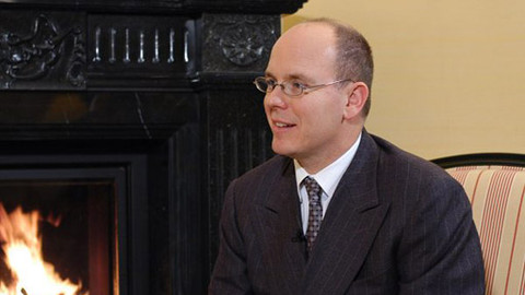 Na plovárně - Monacký princ Albert