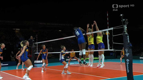 MS ve volejbalu žen 2022 Nizozemsko, Polsko - Itálie - Brazílie