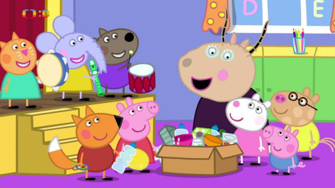 Prasátko Peppa - Vyrobené hudební nástroje