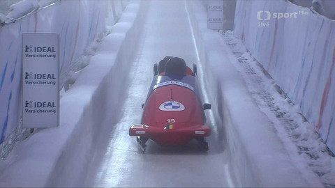 Mistrovství Evropy v bobech a skeletonu 2023 Německo - 1. jízda čtyřbobu mužů