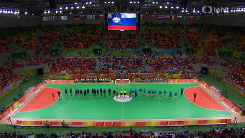 XXXI. letní olympijské hry 2016 Rio de Janeiro - Házená: Slovinsko - Švédsko (muži)