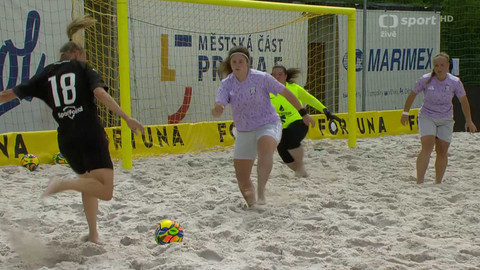 Fortuna Beach Soccer Liga - BS Bohemians Praha 1905 - FK Zlíchov 1914