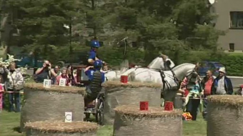 Jezdectví - Jarní závody jezdeckých spřežení Police nad Metují