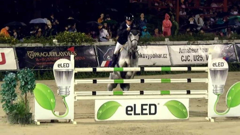 Jezdectví - Český skokový pohár Velká cena Ptýrova