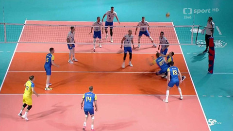 ME ve volejbalu mužů 2023 - Slovinsko - Ukrajina