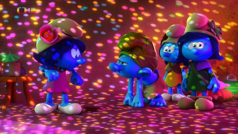 Šmoulové 3D - 13/52 Z Květuše je divoška!