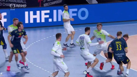 MS v házené 2021 Egypt - Slovinsko - Švédsko