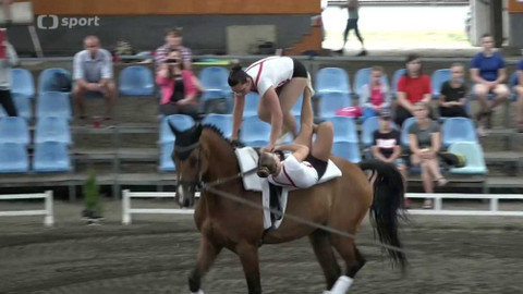 Jezdectví - M ČR ve voltiži Albertovec