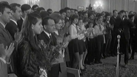 Příloha Televizních novin - Mládež u prezidenta