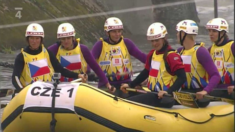 Rafting - ME v raftingu 2012 Česko