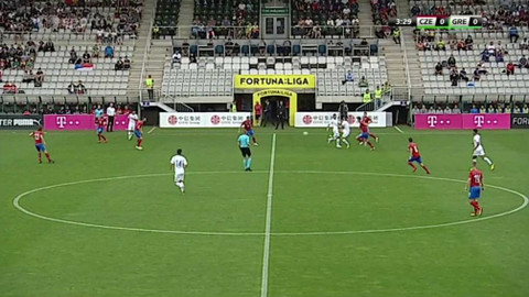 Fotbal - Česko - Řecko