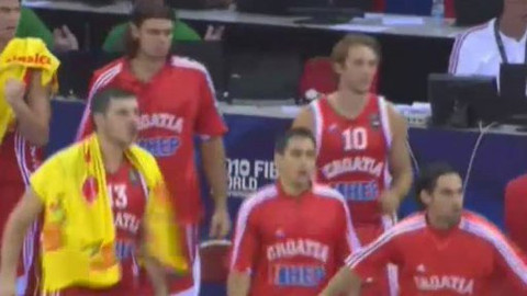 MS v basketbalu 2010 - Slovinsko - Chorvatsko