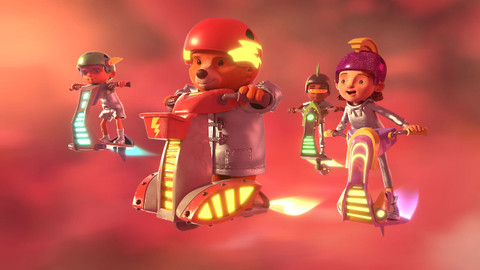 Dobrodružství medvídka Paddingtona - 28/52 Paddington a jízda na koloběžkách