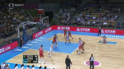 ME v basketbalu žen 2013 Francie - Srbsko - Bělorusko