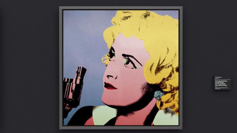 Úsměvná galerie - 2/3 Andy Warhol – Postřelené Marylins