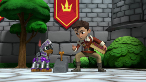 Tlapková patrola - Tlap rytíři: Tlapky lámou ledy / Tlap rytíři: Tlapky zachraňují Excalibaf