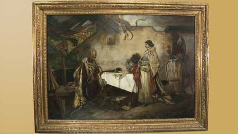 Národní galerie v Praze nikdy nezavírá - Setkání Jiřího z Poděbrad s Mikolášem Korvínem