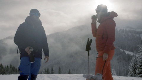 Na skialpech přes hory - Velká Fatra