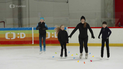 Hop na led - 4/5 Pirueta a první opravdový skok