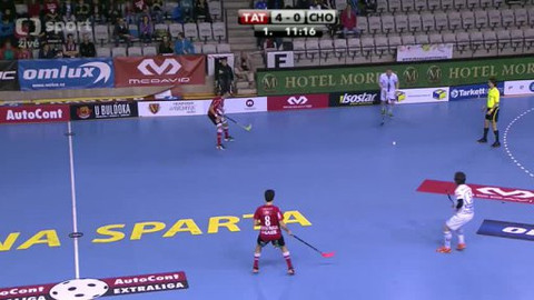 Florbal - Tatran Omlux Střešovice - TJ JM Pedro Perez Chodov