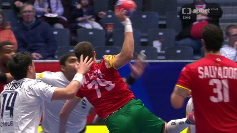 MS v házené mužů 2025 - Portugalsko - Chile