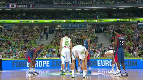 ME v basketbalu 2013 Slovinsko - Slovinsko - Francie