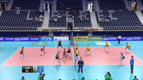 Volejbal - Ukrajina - Belgie