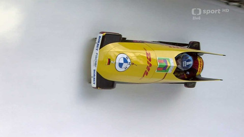 Mistrovství světa v bobech a skeletonu 2023 Švýcarsko - 1. jízda dvojbobu žen