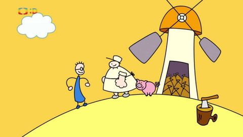 Tom a krajíc chleba s jahodovou marmeládou a medem - Tlustý Tom