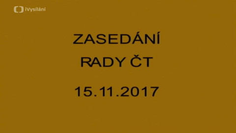 Jednání Rady České televize - 19. jednání Rady ČT v roce 2017