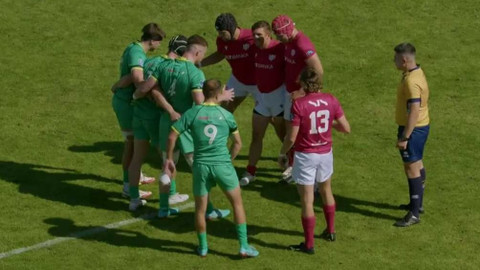 ME v sedmičkovém ragby 2023 Německo - Irsko - Česko