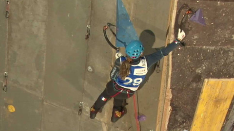 Sportovní lezení - Drytooling - 3. kolo kontinentálního poháru UIAA