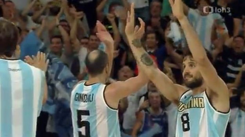 XXXI. letní olympijské hry 2016 Rio de Janeiro - Basketbal: Argentina – Chorvatsko (muži)