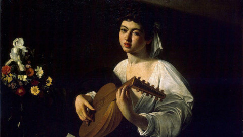 Mistrovská díla - Caravaggio - Loutnista