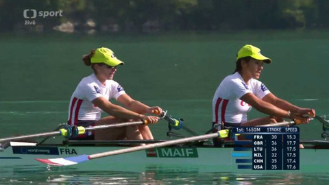 MS ve veslování 2015 Francie - Semifinále, finále
