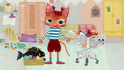 Čeština s Mínou a Týnou - Mína a Týna si hrají na nakupování