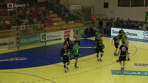 Házená - HC Gumárny Zubří - HCB OKD Karviná