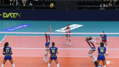 Zlatá evropská volejbalová liga - Česko - Ukrajina