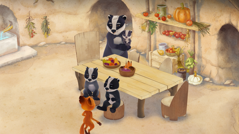 Pan Jezevec a paní Liška - 43/52 Zima v noře