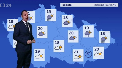 Předpověď počasí - 5. května 2017 17:55