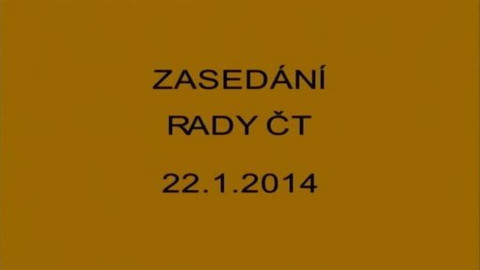 Jednání Rady České televize - 2. jednání Rady ČT v roce 2014