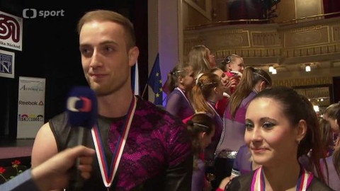 Taneční sport - MČR juniorů v akrobatickém rock and rollu 2015 Náchod