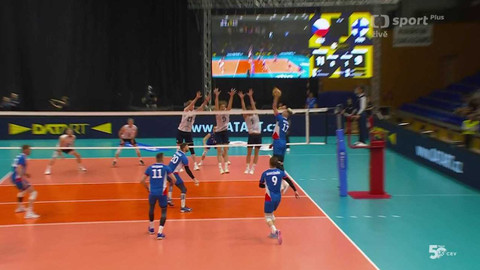 Zlatá evropská volejbalová liga - Česko - Finsko