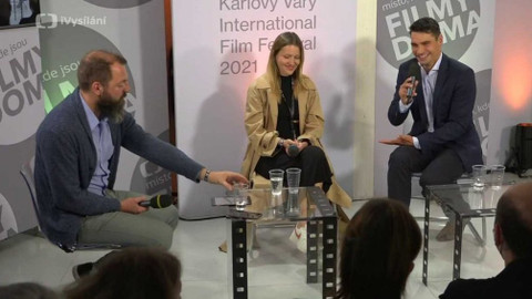 ČT na MFF Karlovy Vary - Setkání s Lindou Bartošovou a Danielem Stachem