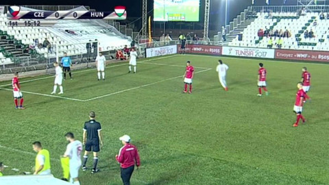 MS v malém fotbalu 2017 Tunisko - Česko - Maďarsko
